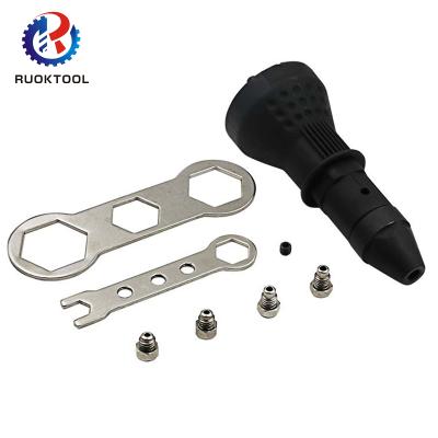 China Nut Rivet Adapter Price Hand Nut Adapter High Quality Rivet Gun for sale