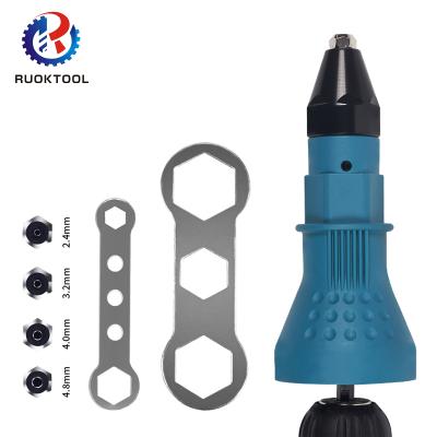 China Nut Rivet Adapter Pneumatic Hydraulic Rivet Riveting Gun Electrical Adapter for sale