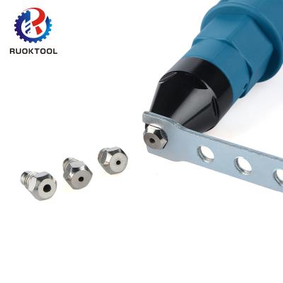 China Pneumatic hand held pneumatic nut gun adapter nut rivet adapter maker low price pop rivet hand tool nut for sale