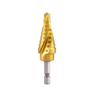 China Hot Sale Wholesale Hss Metal Drill Bit Pro Kits Metal Step Drill Bit Set for sale