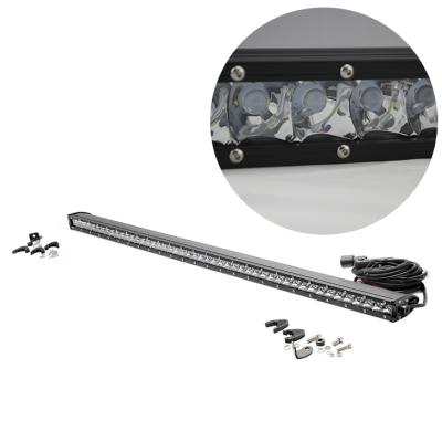 China Alu-alloy home factory wholesale 59 inch 300w single row led light bar for offroad truck for sale