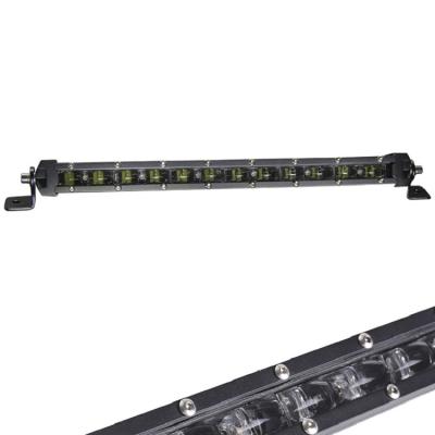 China 2020 new single row super slim led offroad truck 6D LED 6-62inch lightbar lightbar for sale