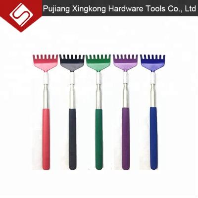 China Expandable Retractable Back Scratchers Stainless Steel With Non Slip Handle for sale