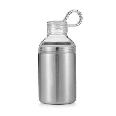 China 2022 New Style PORTABLE Two Piece Multifunctional Vacuum Insulated Stainless Steel Water Bottle With Lid for sale