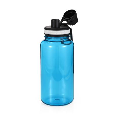 China Hot Selling Recyclable Sustainable 1000ml Eastman Tritan BPA Free Plastic Water Bottles With Leak Proof Lid for sale