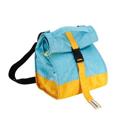 China New Desgin Waterproof Carry Bag Custom Recycled Insulated Foldable Ice Bags Food Cooler Handbag Lunch Box Bag for sale