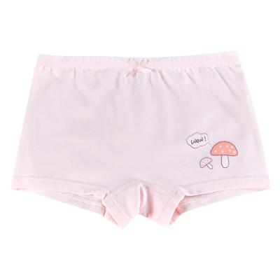 China Cute Color Fade Proof Cotton Cartoon Breathable Soft Triangle Panties Boxers Shorts Kids Underwear For Girls for sale