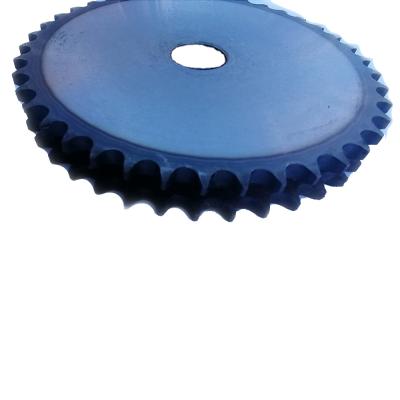 China Wear Resistant Factory Provided C45 Double Strand Chain Sprocket 12 Teeth Roller Direct Selling High Quality Steel Chain Sprocket for sale