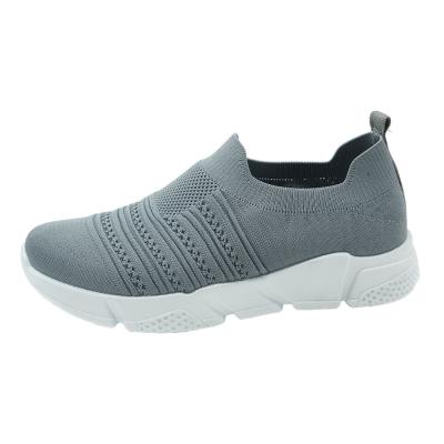 China Fashion trend modern hot sale woven fabric sport injection flying shoes for man for sale