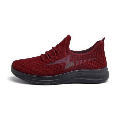 China Fashion Trend Women Outdoor Shoes Leisure PU Shoes Elder Walking Running Shoes for sale