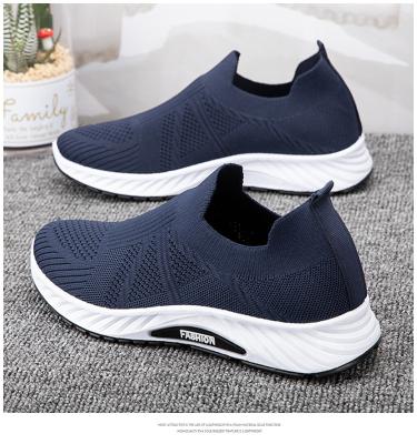 China Fashion Trend Fitness Walking Shoes Men's Casual Shoes Men's Walking Shoes Without Laces for sale