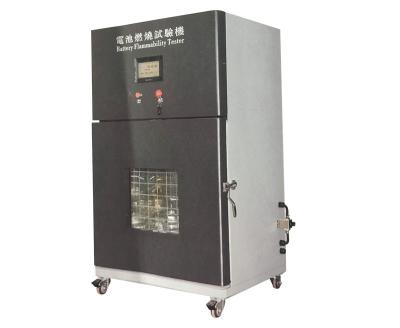 China Equipamento de teste de aço inoxidável do Burning e da ejeção da bateria com tela táctil do PLC à venda