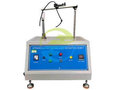 China Flexible cable retention tester 100N tensile strength test IEC 60884-1 single station high efficiency testing en venta