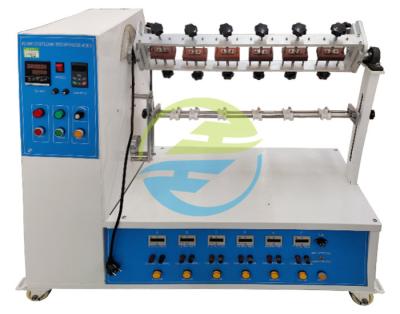 China UL817 Teste de flexão do cabo de alimentação de 6 estações Teste de resistência à tração de detecção inteligente ± 180° Ajustável de alta precisão Design durável à venda