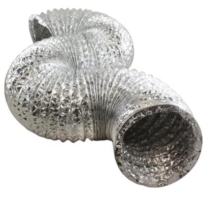 China Latest In 2022 Aluminum Foil Duct Aluminum Foil Flexible Pipe Industrial Aluminum Flexible Duct for sale