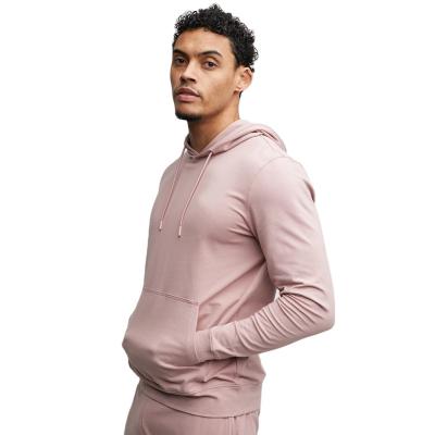 China Simple oversized anti-shrink hoodies for men organic cotton pullover sweatshirts hoodies men's hoodies and sweatshirts for sale