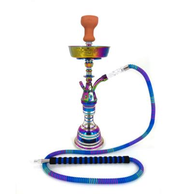 China Healthy Smoking 55cm Arabic Shisha With Case Zinc Aluminum Alloy Hookah for sale