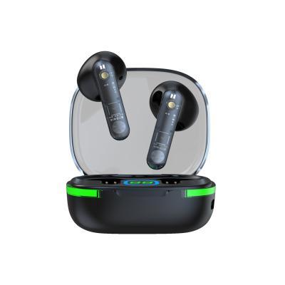 China On-Ear Style Waterproof TWS Earphones with Low Latency and Transparent LCD Display for sale