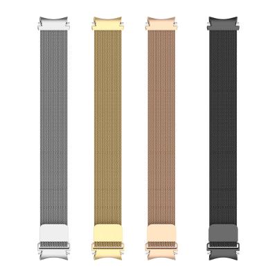 China 50G Mailandische Schleife aus Edelstahl Smartwatch Bands für Samsung Galaxy Watch 5 44mm 40mm zu verkaufen