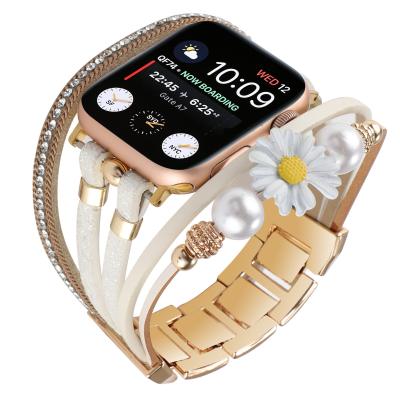 Cina DHL.UPS.FEDEX.EMS Moderno Zou Chrysanthemum Decorative Smart Watch Band in vendita