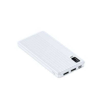 China 10W Output Power Micro USB Input Interface Ultra Slim 10000mah Power Bank for iPhone 15 for sale