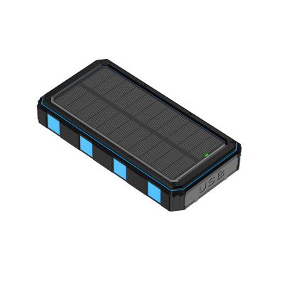 China Quick Charge Support Solar Power Bank 20000mAh for Cell Phones and Smartphones for sale