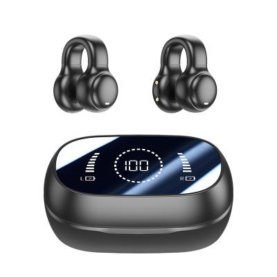 China HiFi Stereo Bone Conduction True Wireless Earphone met 20cm oplaadkabel en microfoon Te koop