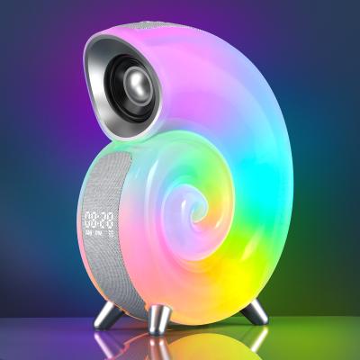 China Phantom Music Rhythm Light LED Tafellamp met Conch LED Nachtlicht en Stereo BT Speaker Te koop