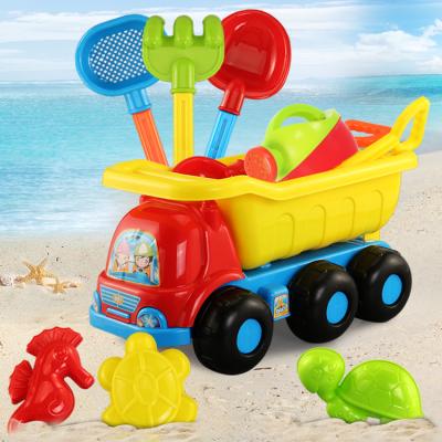 China 2021 Hot Selling Plastic Outdoor Games Beach Toys Children Plastic Sand Car for sale