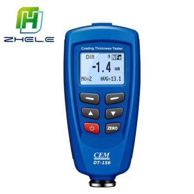 China Hot Sale DT-156 Paint Coat Thickness Gauge Portable Paint Coating Thickness Gauge Tester With USB Port for sale