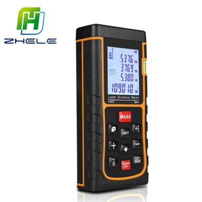 China Wholesale Handheld Digital Laser 80m Distance Meter Measuring Device 118*54*26.5mm for sale