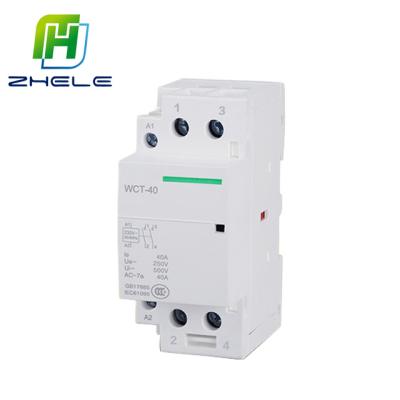 China High Quality Modular 2P/4P 16A 25A 40A 63A 100A ICT Household AC Household Automatic Manual Contactor for sale