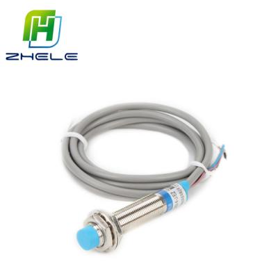 China Sensing distance between metal and iron 5mm proximity sensor detection NPN switch DC6-36V 12MM inductive original LJLJ12A3-4-Z/BX12A34Z/BX new for sale