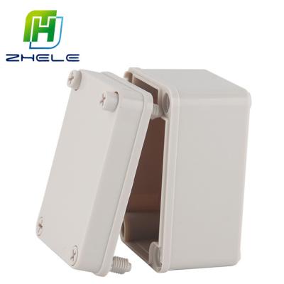 China Good Quality Waterproof/Dustproof DS-AG-0811 80*110*70mm Junction Box Electrical ABS Waterproof Plastic Box Enclosure With Gray Cover for sale