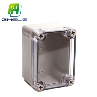 China DS-AT-0506 IP66 Waterproof/Dustproof Cheapest Price Panel Enclosure Waterproof Electrical Box With Transparent Cover for sale