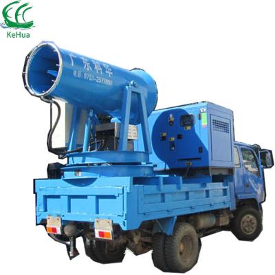 China Truck-mounted agriculture high pressure mist pump using in open pit mine dust removal for sale