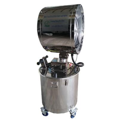 China Agriculture Ambient Hose Cooling Mist Dust Sprayer Disinfection Auto Fog Cannon Machine for sale