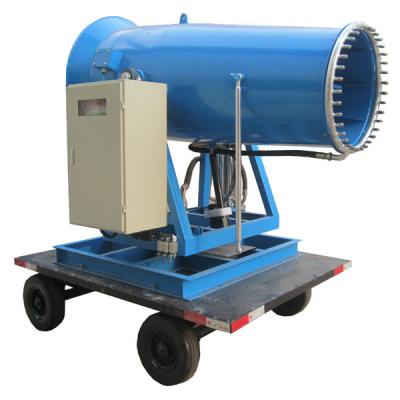 China Agriculture 60m No Clamp Fog Cannon Dust Suppression Mist Sprayer Water Cooling Water Cooling Cannon Machine For Coal Mine /Quarry for sale