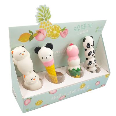 China 2019 Factory Wholesale Newest Natural Kawaii Pen Cover Soft PU Squishy Slow Rising Trigger Gifts for sale