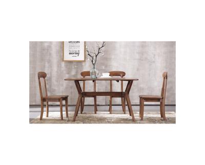 China Factory Manufacture Various Rectangular Solid Wood Dining Table Set for sale