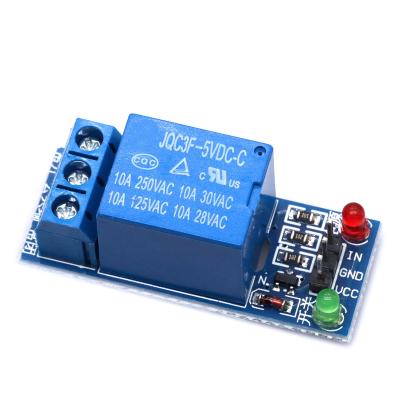 China Other NEW 5V Low Level Trigger 1 Channel Relay Module Interface Board Shield For IMAGE AVR DSP ARM MCU Arduino Free Shipping for sale