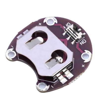 China Other LilyPad CR2032 Coin Cell Battery Holder Battery Mount Module For Arduino DIY KIT for sale