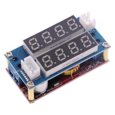 China Standard 2 in 1 XL4015 5A 75W Power CC/CV Charging Module LED Adjustable Step-Down Driver Voltmeter Ammeter Constant Current Voltage for sale