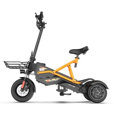 China Factory direct sale OEM unisex scooter high quality fast adult 3wheels electric scooter with Seat for sale