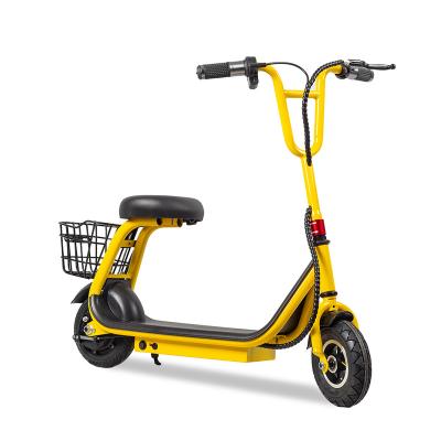 China Child FASUER 8inch 24v4ah 250w motor drum brake lithium battery brushless front and rear tubeless tire mini electric scooter for kids for sale