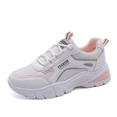 China High quality fashion trend women casual shoes shape to sports lace up walking shoes 2021 latest style for sale