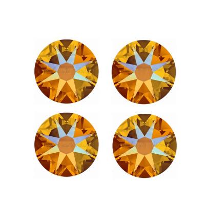 China Hot Sale 3D Extremely Shiny/Thin Edge Around Loose Cut Stone 16 Facets Nail Art Rhinestones For Nail Decoration Crystal Color ab Non Hotfix Strass Flatback for sale