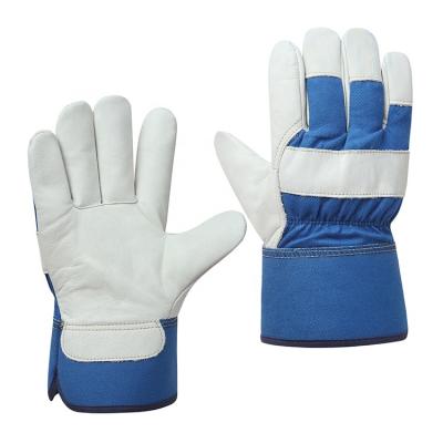 China Durable High End Winter Anti Cut Lash Protective Leather Safety Work Glove for sale