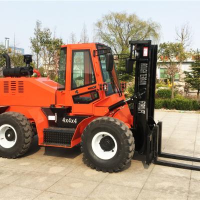 China 2020 Year China Supplier Cheap Hotels Offroad Diesel Forklift Price for sale