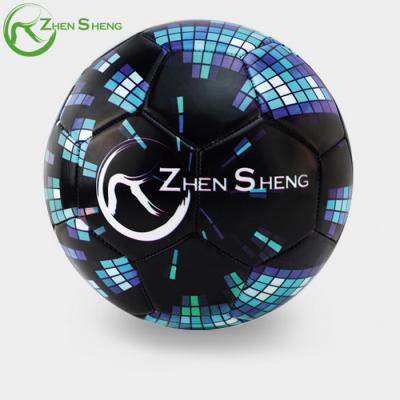 China Sports Exercise Zhensheng Custom Deflated Mini PVC Football Soccer Ball Leather Size 5 Training Equipment for sale